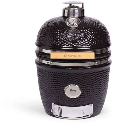 Yakiniku - BBQ Kamado 22 Inch XL - Keramiek - Zwart -