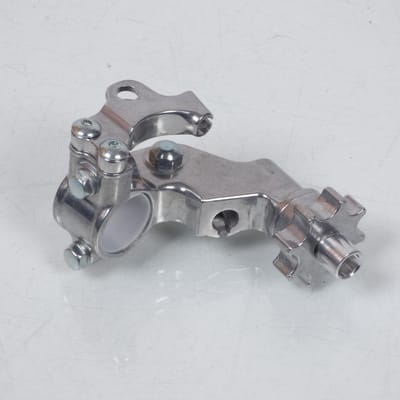 bihr linkerkap voor motor yamaha 250 wrf 2005 t/m 2017 l18-450 / gepolijst aluminium zonder hendel nieuw