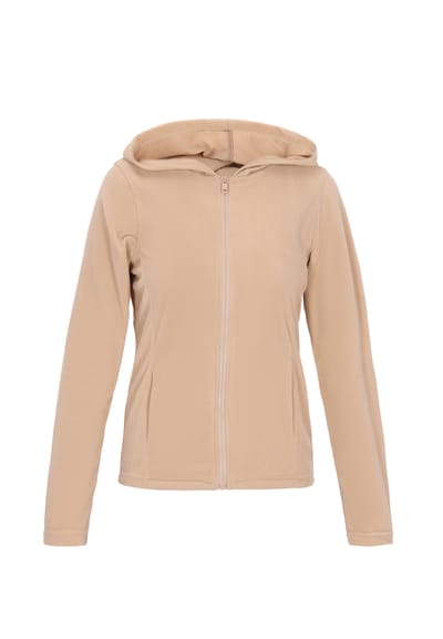 Mymo Fleece jas Dames beige