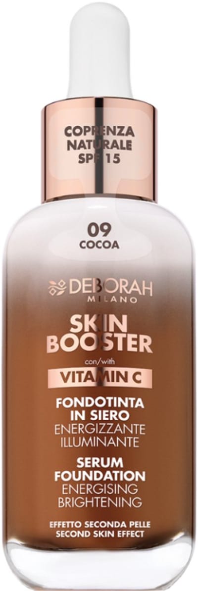 Deborah Milano Skin Booster Serum Foundation 09, Cocoa