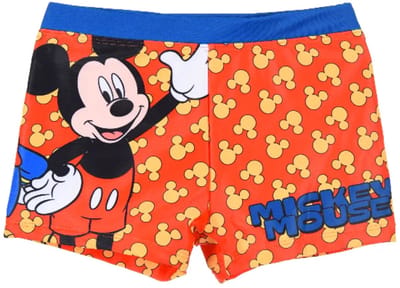 Donald Duck en Mickey Mouse Zwembroek - Maat 98 - Rood - Disney - Zwemshort