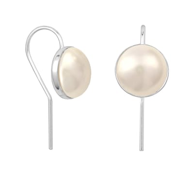 ARLIZI 2462 Oorbellen crème parel - sterling zilver - 2,5 cm