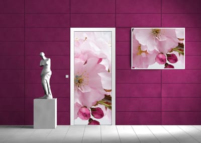 Flowers Blossoms Nature Pink Photo Wallcovering