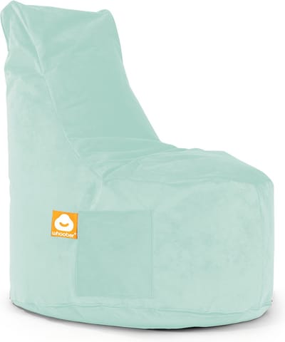 Whoober zitzak stoel Nice velvet mintgroen - Wasbaar - Zacht en comfortabel