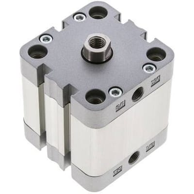 ISO 21287 Compacte Dubbelwerkende Cilinder 50-25mm - Magnetisch
