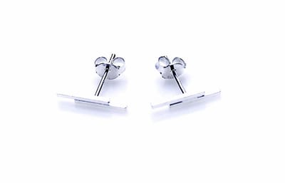 Karma Symbols oorbel M1541 Double Square
