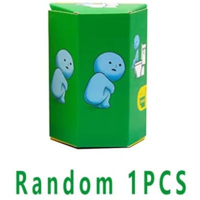 Yoga Slaapkamer Serie Blind Box Actiefiguren Groen Lichtgevend Verrassingscadeau Meerdere Poppen Mysterieuze Decoratie Figuur Speelgoed yellow