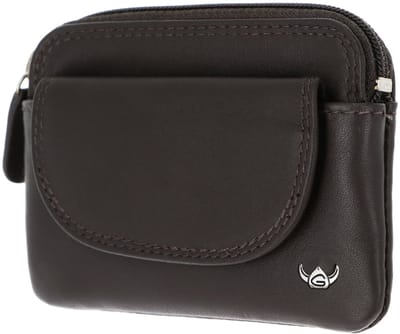 Golden Head Leren sleutelgeval Polo RV-Schlüsseletui 5243 Dunkelbraun donkerbruin