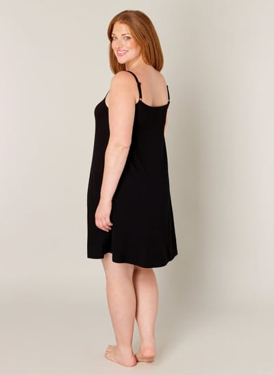 BASE LEVEL CURVY Alissa Tuniek - Black - maat X-0(44)