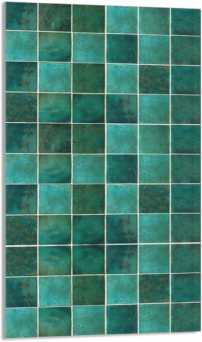 TMK ArtDeko Serie - Glazen Snijplank - 30x52 cm - Groen - UV-afdruk
