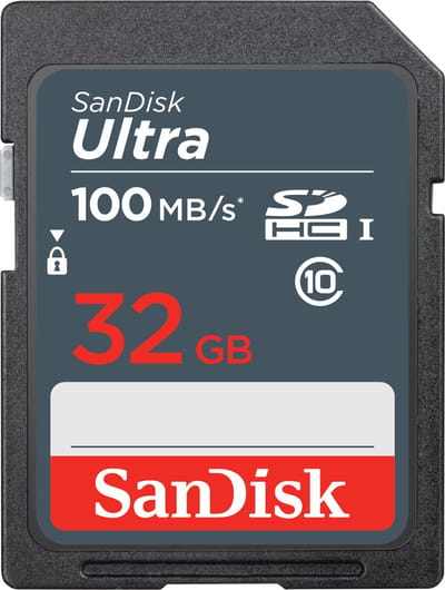 SD Memory Card SanDisk SDSDUNR-032G-GN3IN 32 GB