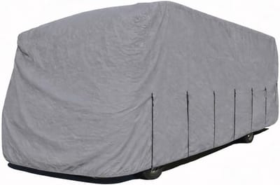 Camperhoes - Voertuighoes Aanhangwagen - Buiten Beschermen - Waterdicht Ademend - 6.5m Lang - Grijs
