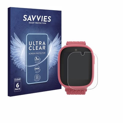 Savvies - Screenprotector voor Xplora X6 Play 2025 (2e generatie) - Folie Beschermfolie transparant 6 Stuks