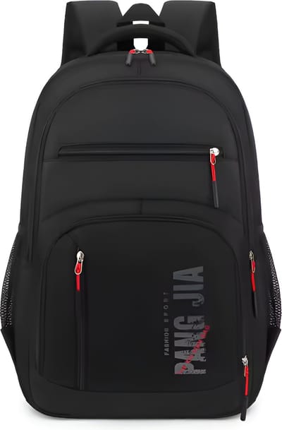 WoYoW® - 16 inches - Computerrugzak - Grote Capaciteit - Unisex - Nylon - Waterbestendig - Laptopvak - Meerdere Vakken - Rood