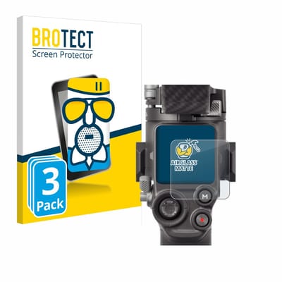 BROTECT - Screenprotector voor DJI RS 4 Pro - Folie Beschermfolie Beschermglas matte 3 Stuks