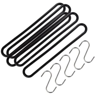 Talen Tools SR25 Spanrubbers 25 Cm Met S-Haak 5 Stuks