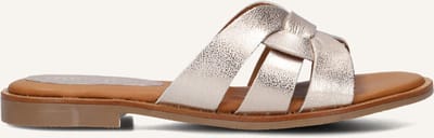 STEFANO LAURAN 790 Slippers - Dames - Goudkleurig - Maat 40