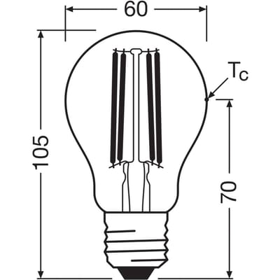 OSRAM HOMELIGHTING 4099854259753 LED-lamp Energielabel A (A - G) E27 Peer 3.8 W = 60 W Neutraalwit (Ø x h) 60 mm x 60 mm 2 stuk(s)