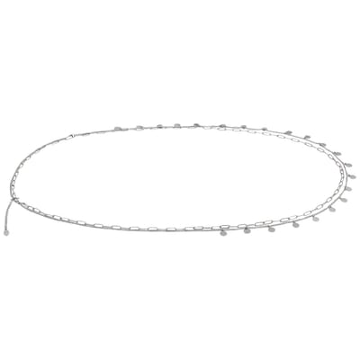 Yehwang - Bellychain - Buikketting - Cirkels - Zilverkleurig - Bodychain - Stainless Steel - Waterproof