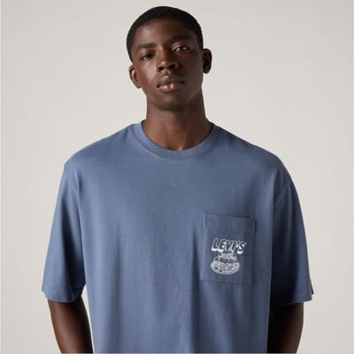 Levi's Lse Half Sleeve Gr Pckt T Levis Flavor Taglia: M | T-shirt stampate Outlet | Uomo
