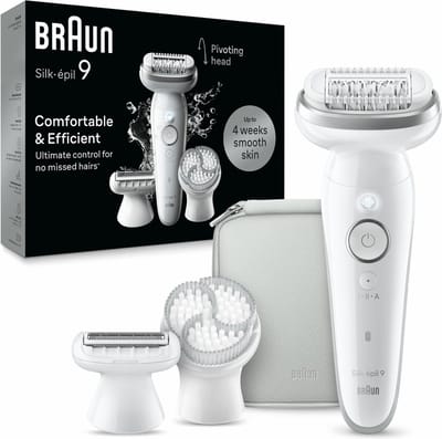 Braun Silk-épil 9 9-061 40 pincetten Zilver, Wit