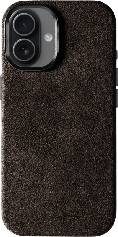 iPhone 17 - Alcantara Case - Chocolate Brown