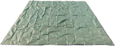 Outdoor Grondzeil - Tent Ondergrond - Bescherming Kampeeruitrusting - Waterafstotend Oxford Materiaal - 2m x 2m - Legergroen
