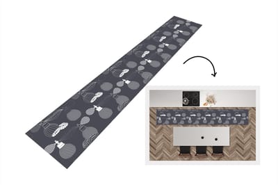 Keukenloper - Loper keuken - Parfum - Ketting - Design - 300x50 cm - Keukenloper vinyl
