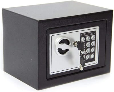 Digitale Stalen Beveiligingskluis voor Huis en Kantoor - 4.6L - Elektronisch met 2 Sleutels