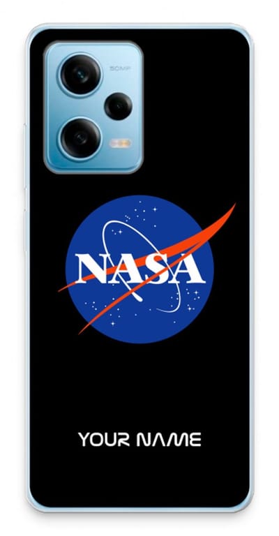 Gepersonaliseerd - Case Company® - Hoesje geschikt voor Xiaomi Redmi Note 12 Pro 5G hoesje - NASA - Soft Cover Telefoonhoesje - Bescherming aan alle Kanten en Schermrand