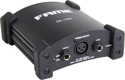 Fame Audio DI-100 actieve DI Box - Audio DI box