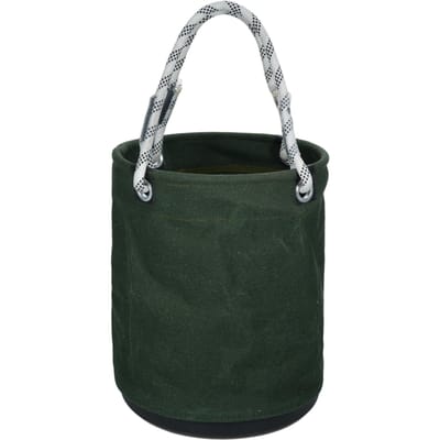 PENGGONG Canvas Ronde Opvouwbare Gereedschapsopbergtas Gereedschapsorganizers Tas Opvouwbare Opbergmand