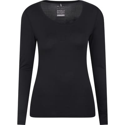 Mountain Warehouse Dames/Dames Keep The Heat Thermo Top (Zwart)