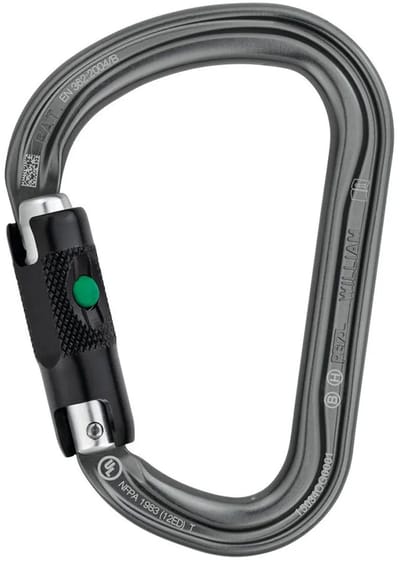 Petzl Carabiner WILLIAM BALL-LOCK (Maat - OS, Kleur - Nocolor)