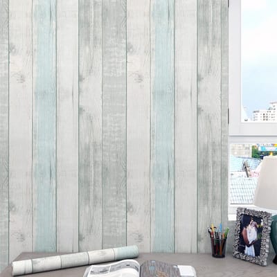 Unyqoos® Zelfklevend houtlook behang voor meubels en muren, 44,5 x 500 cm
