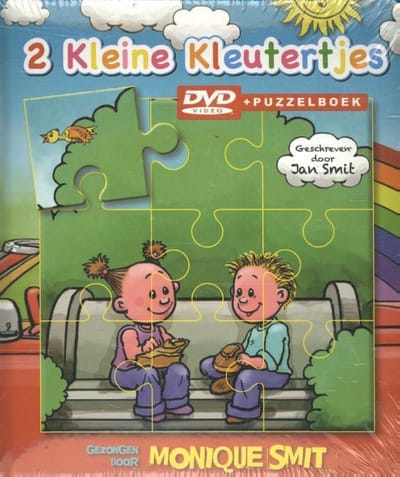 2 Kleine Kleutertjes  Monique en Jan Smit DVD+PUZZELBOEK