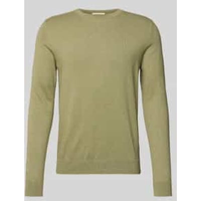 Regular fit pullover van puur katoen, model 'BERG'