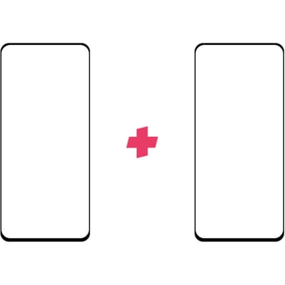 DuoPack: Xiaomi Mi 10T Pro screenprotector gehard glas Edge to Edge