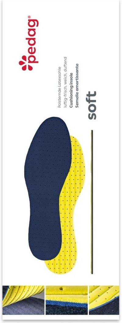 Pedag Soft - Zachte inlegzool van Latex schuim voor zacht loopcomfort - 47