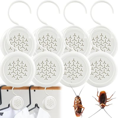 Effectieve Moth Killer Set van 8 Stuks voor Kledingkasten, Insectenbestrijding en Schimmelpreventie, Ideaal voor Kasten, Lades en Slaapkamers