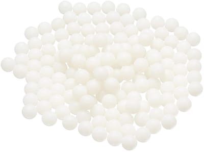 100 Vaste Nylon Ballen 6 mm - Precisie Ballen voor Reparatie van Lager, Knutselen en Modelbouw
