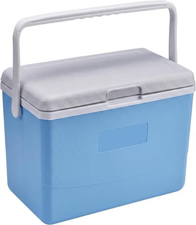 Kleine Koelbox - IJskist Drinkkoeler - Outdoor Picknicks - Geïntegreerd Handvat Slot - 3L - Blauw