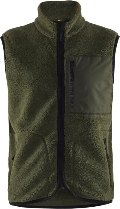 Blaklader 3820-2955 Pilé bodywarmer - Herfstgroen - XXS