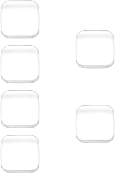 Deur Stopper - Muur Beschermer - Schade Voorkomen - Zelfklevend - 6 Stuks - Transparant