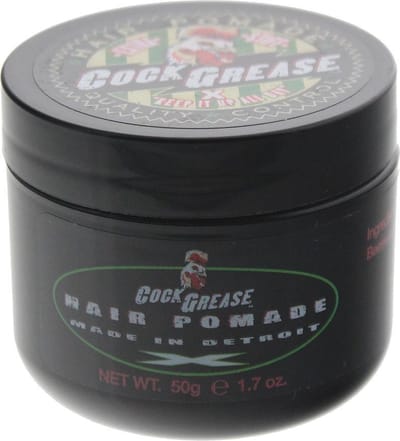 Graisse pour Cock, Extra Rigide X, Pommade Coiffante, Finition Brillance, Fixation Forte, 50 g