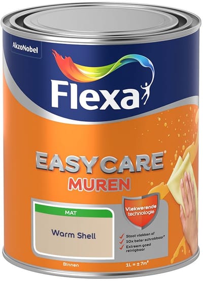 Flexa - Easycare Muren - Warm Shell - Mengverf - 1 L