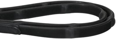 Horsegear Teugels Horsegear Hgsoft Rubber Zwart