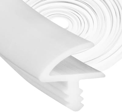Dailygoods- Deurafdichting geluidsisolatie - Deurafdichtingskit - Vochtbestendig - 3 mm groef - 11 mm sponning - Eenvoudige montage - 25 meter