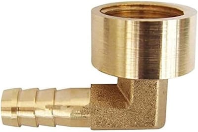 Elbow Pipe Connector 16mm Barbed Wire 1/2" BSP Vrouwelijke Aansluiting 90 Graden Adapter voor Tuinslang en Waterleidingen