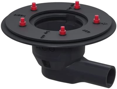 Aco Afvoerlich.360x180mm DN50,1,5° m.prssdicht.Geprimer.